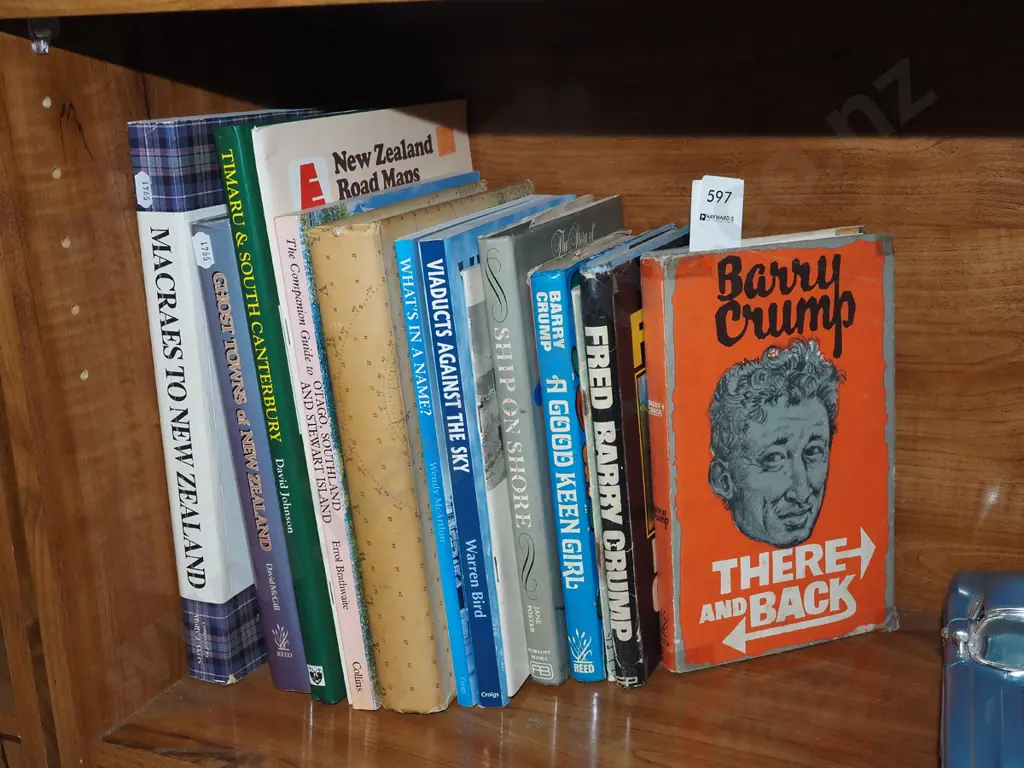 NZ books, including  first edition Barry Crump Image 1++