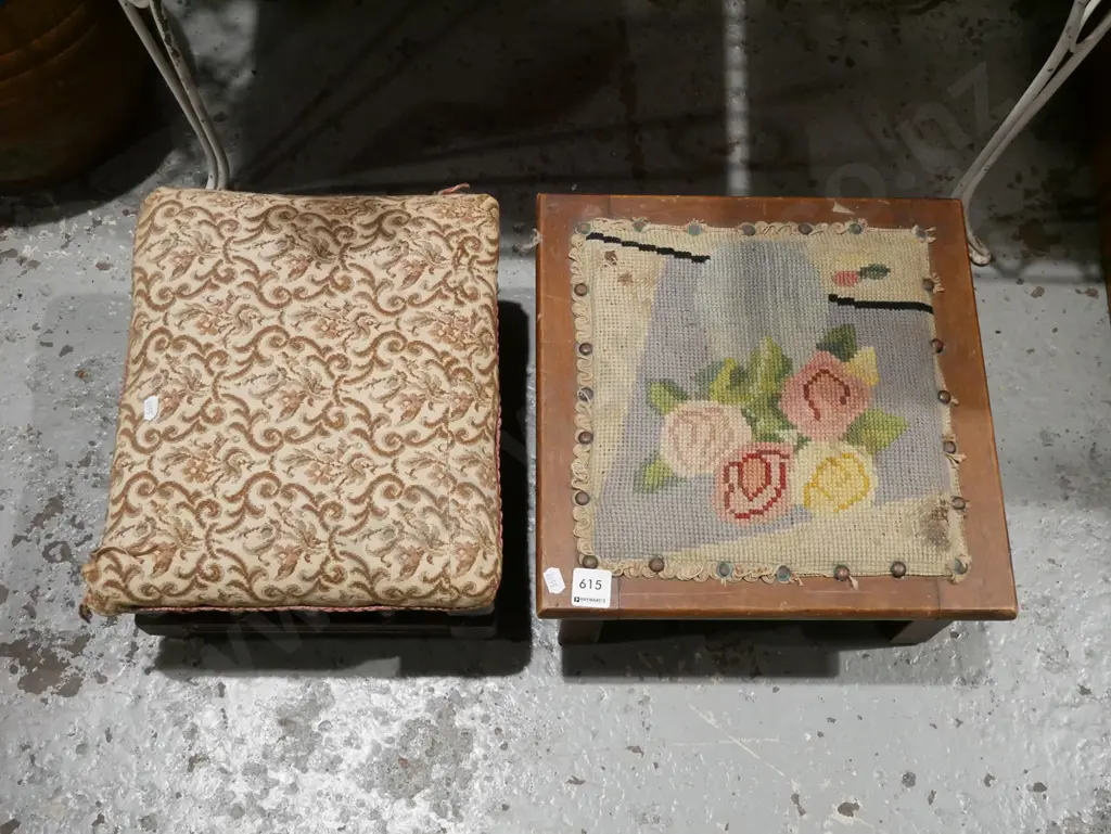 2x footstools Image 1++