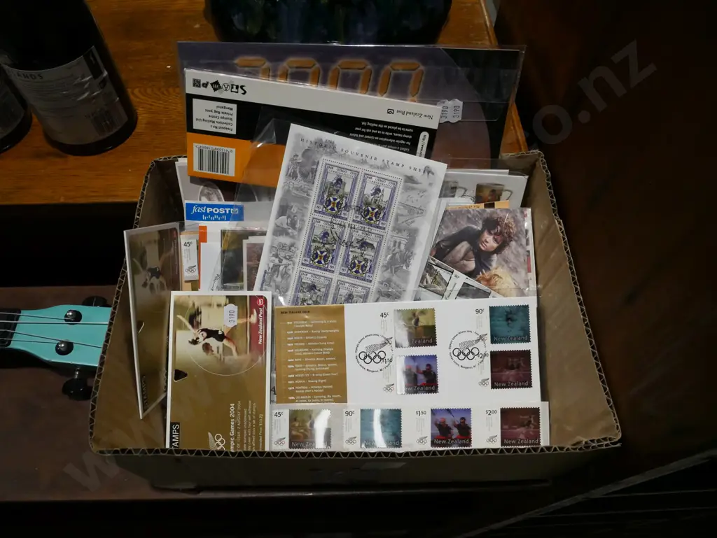 box of first day covers Image 1++