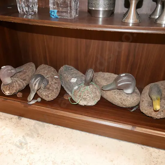 5x cork duck decoys