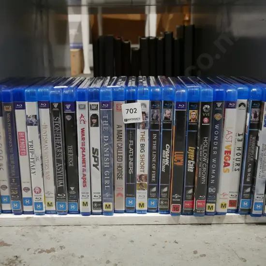 blue ray DVDs