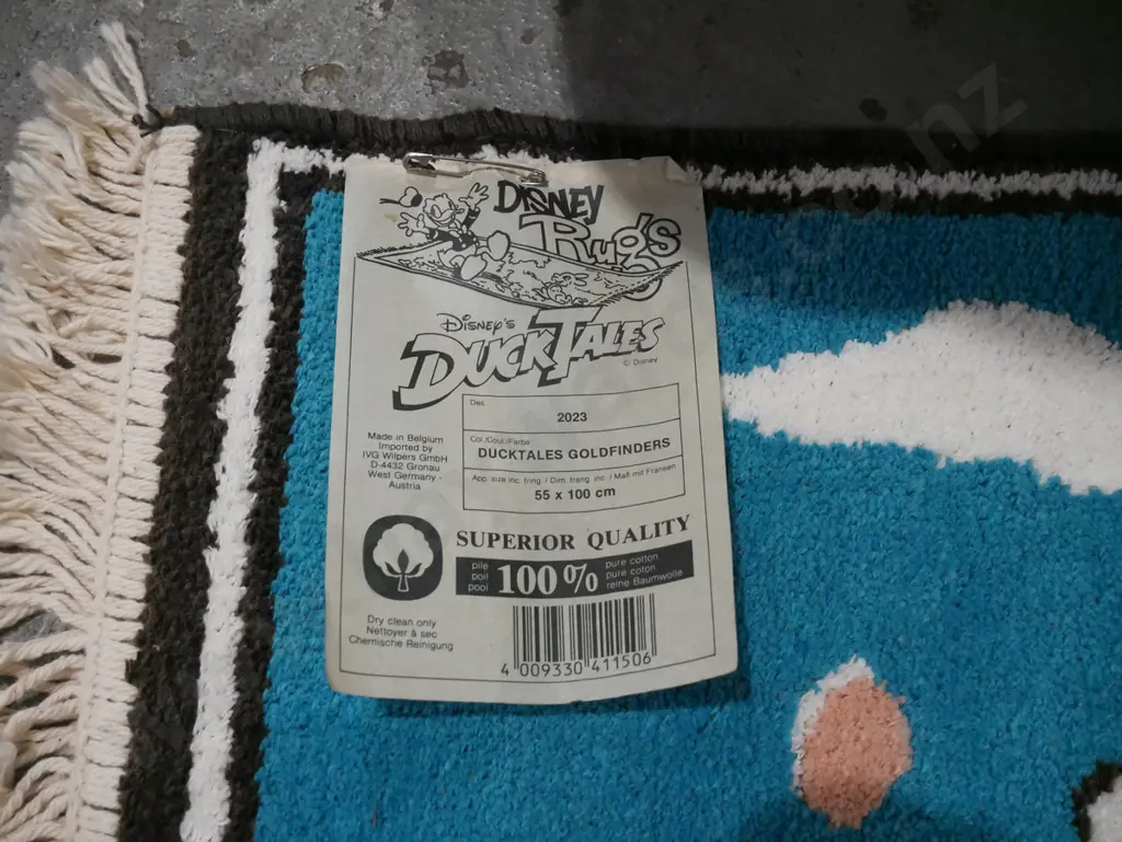 Disney Duck Tales bath mat L860 W550 Image 1++