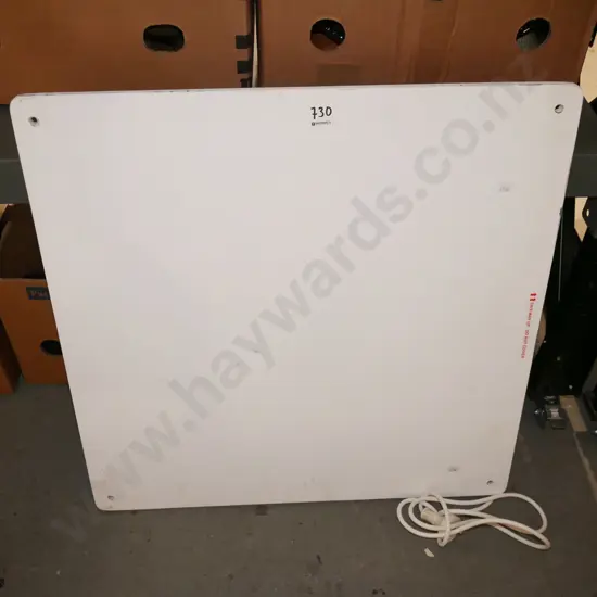 wall panel heater - has been used