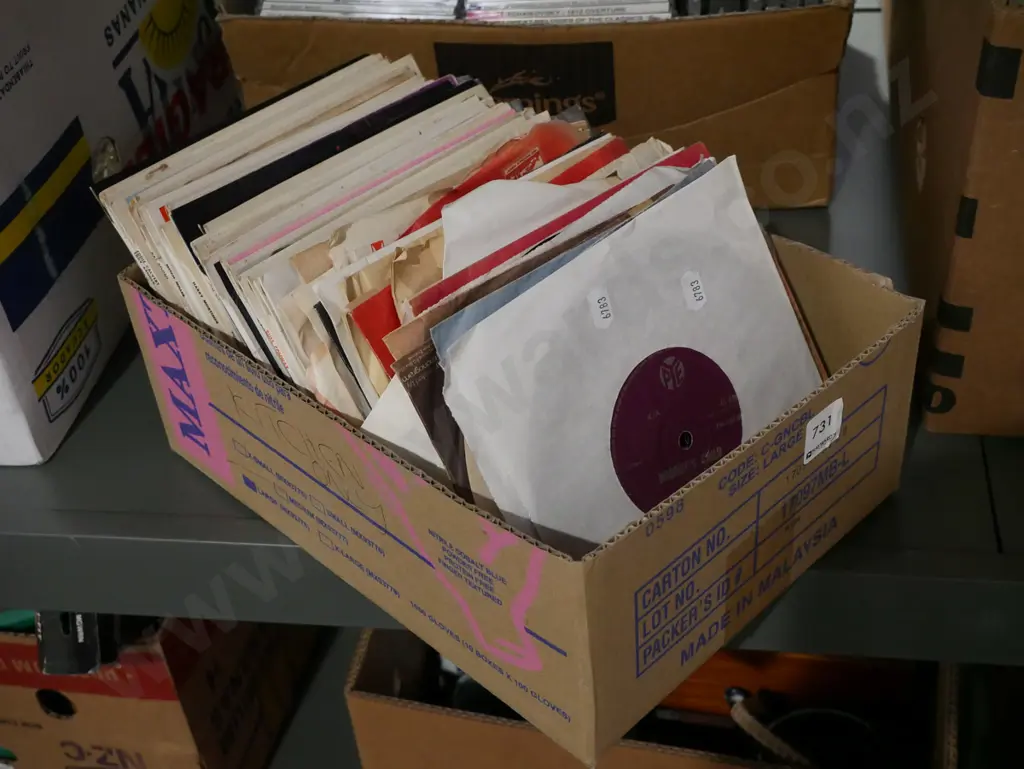 box of 45s Image 1++