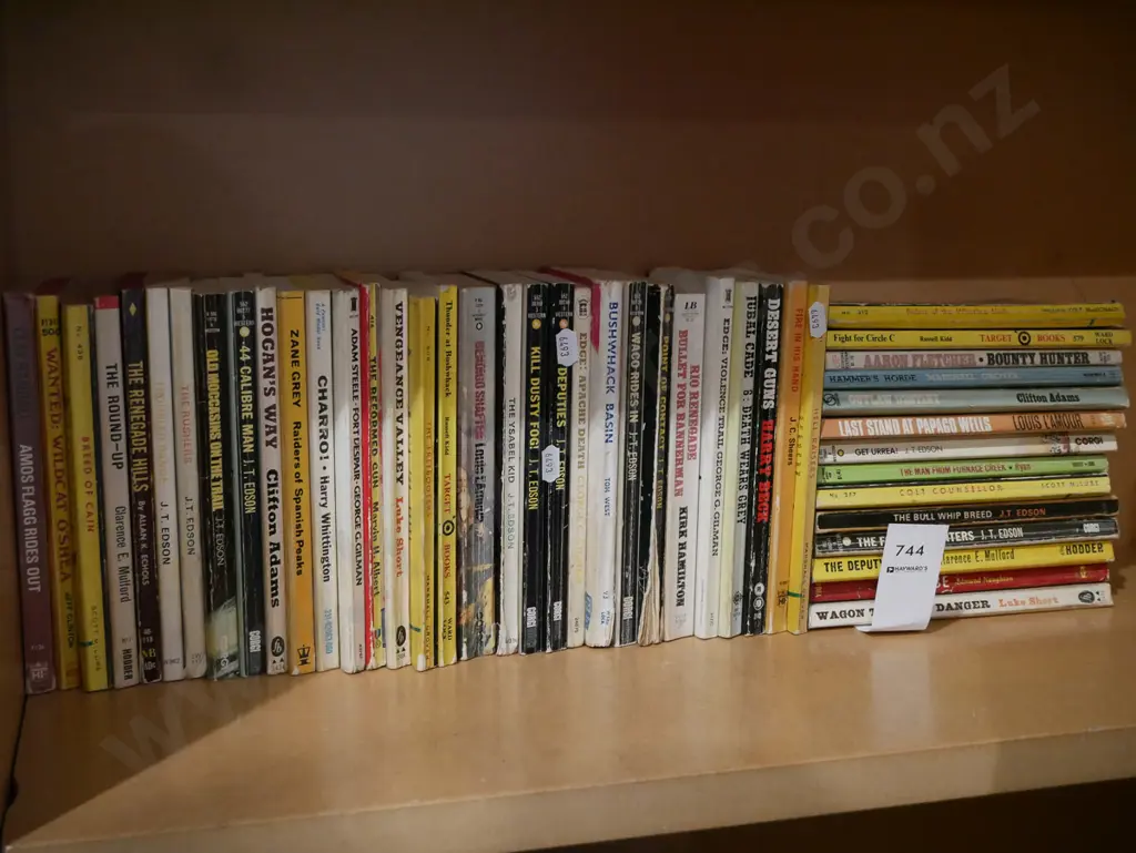 various paperback Western novels Image 1++