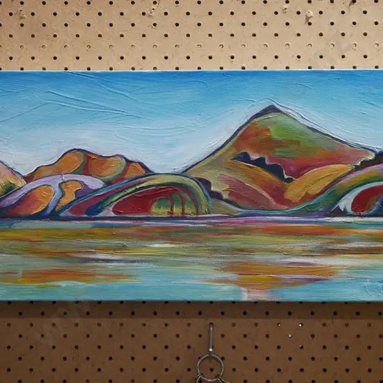 acrylic on canvas - Hereweka