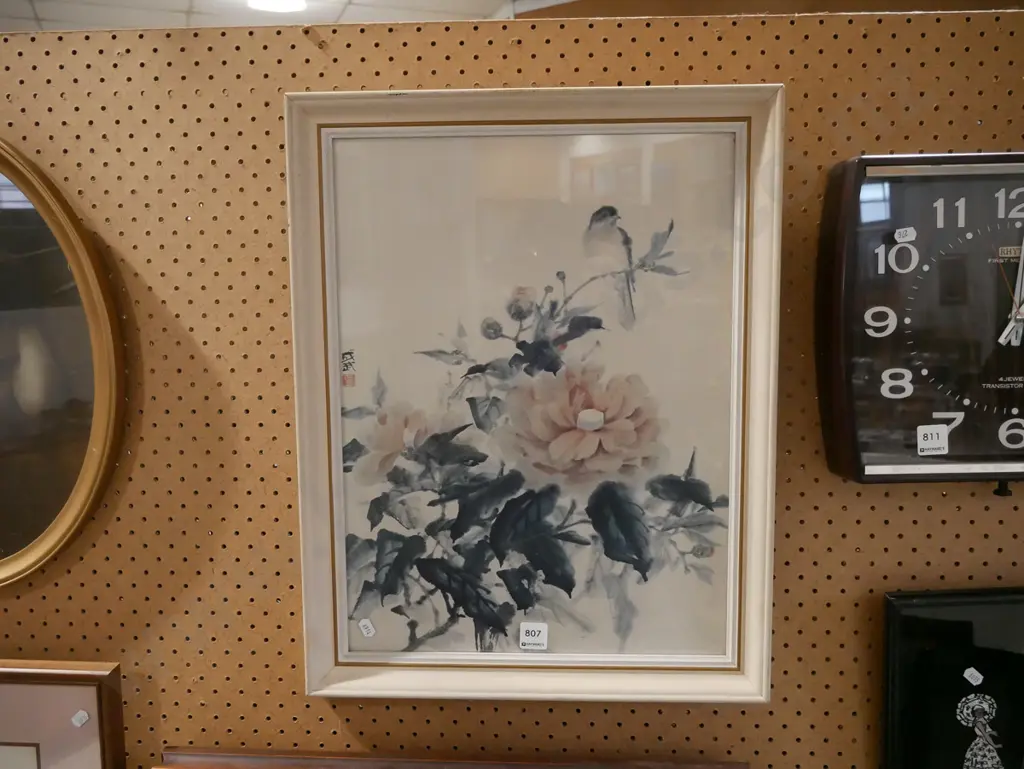 framed Asian print  Image 1++