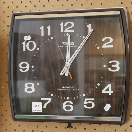 retro wall clock