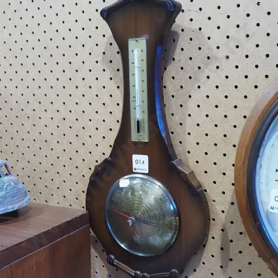 wall mounted barometer/thermometer