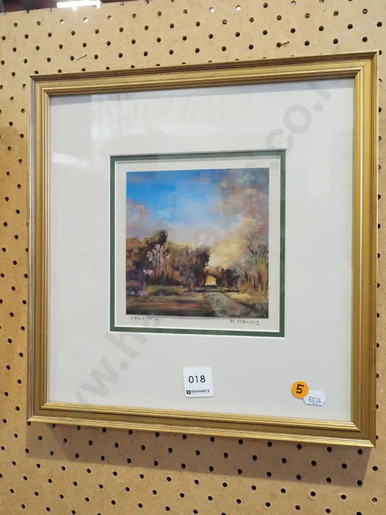 M Francis - signed print - Dawn Path Image 1++