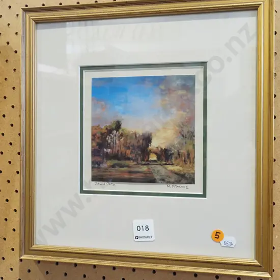 M Francis - signed print - Dawn Path