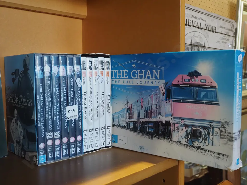 railway and biography DVDs Image 1++