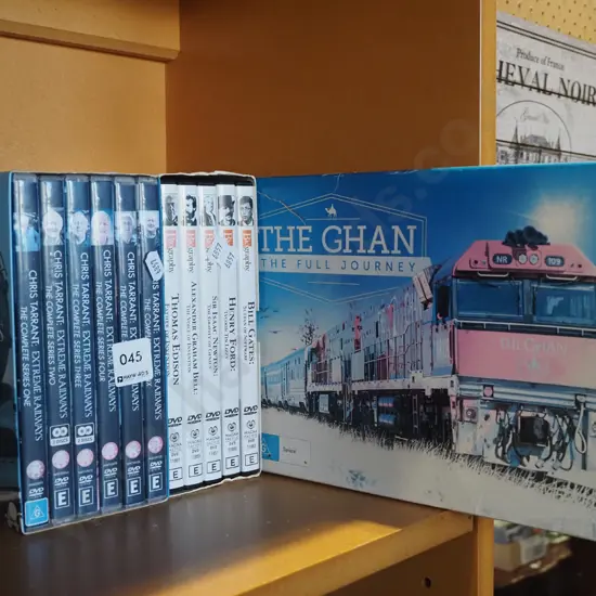 railway and biography DVDs