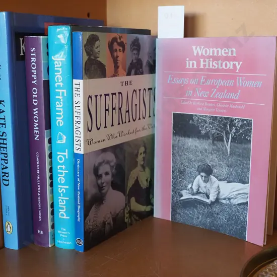 books about NZ woman