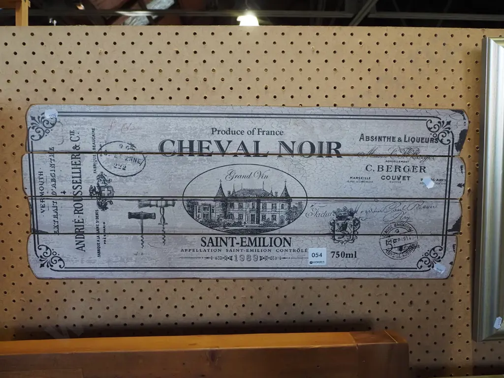 French themed wine print Image 1++