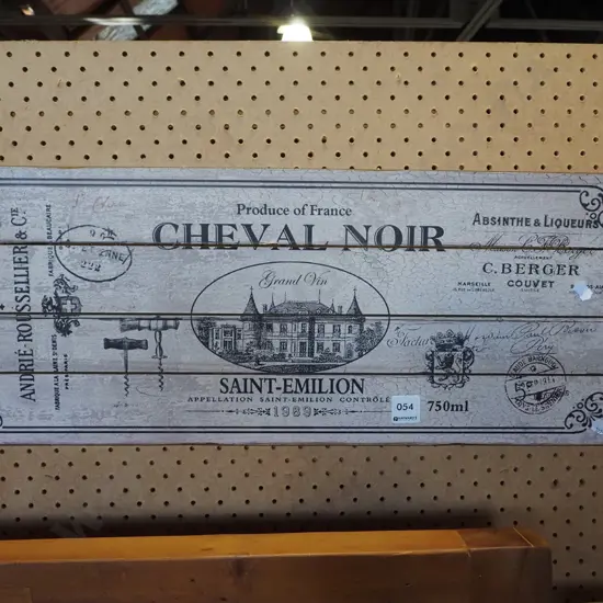 French themed wine print