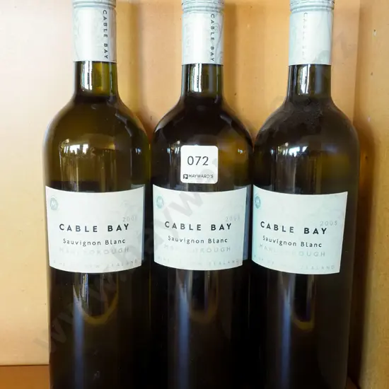 3x Cable Bay sauvignon blanc 2008