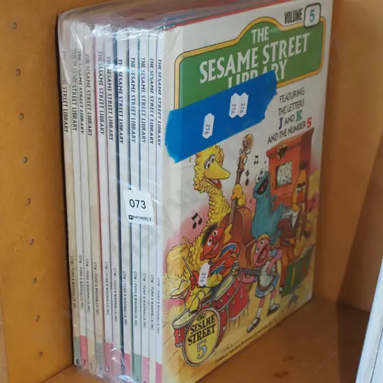 bundle of Sesame Street books