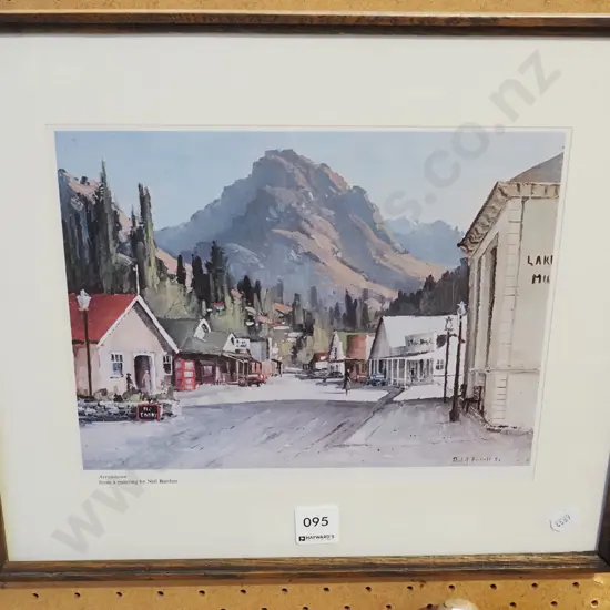 framed Arrowtown print
