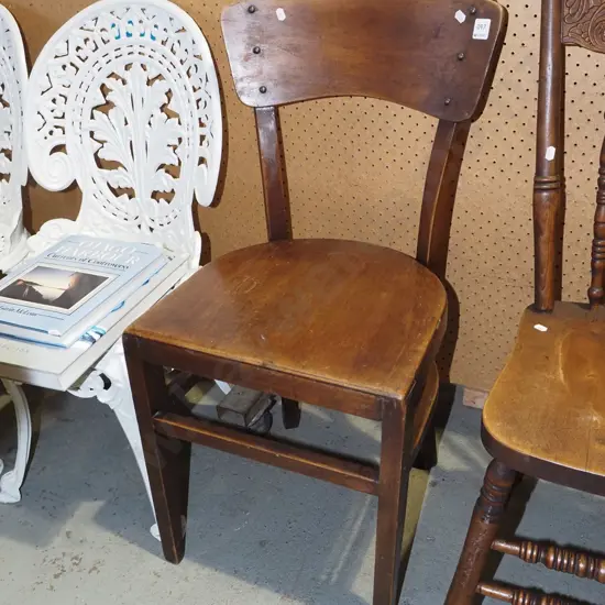 wooden dining chair
