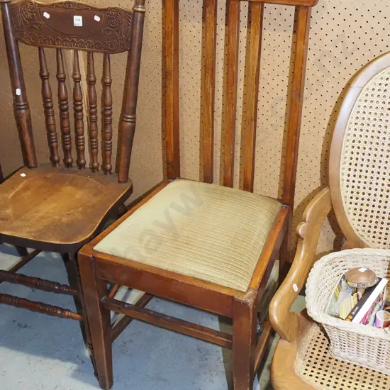 rimu upholstered high back chair