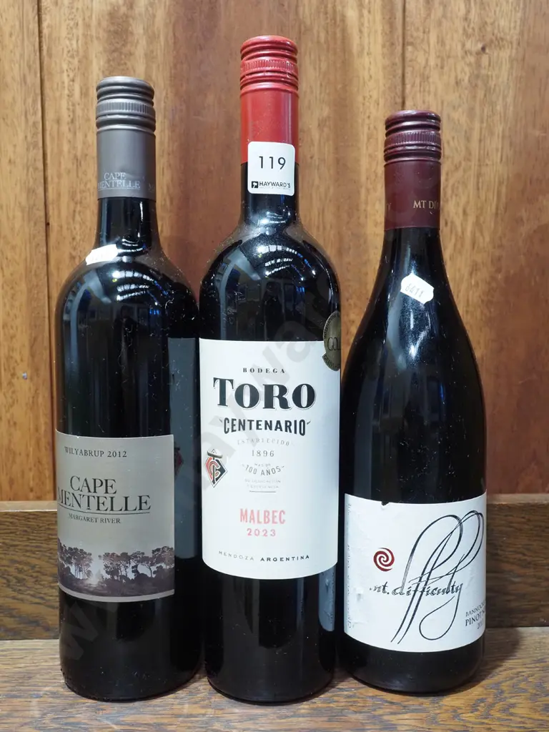 3x bottles of red wine Image 1++