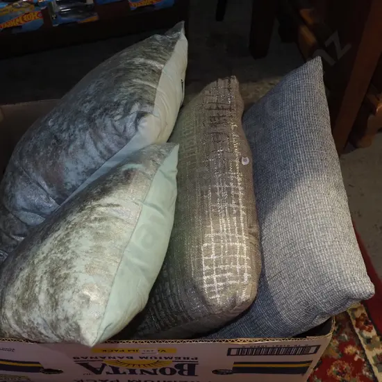 box of cushions