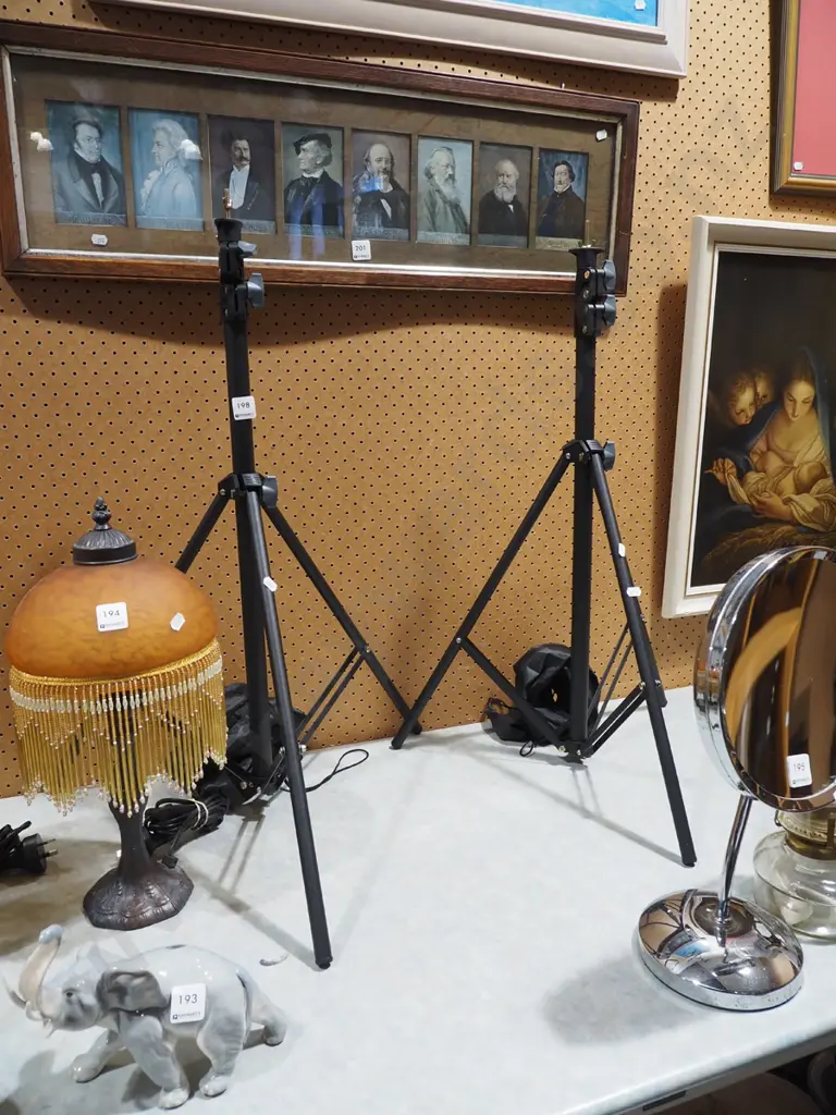 2x tripods, carry bags Image 1++