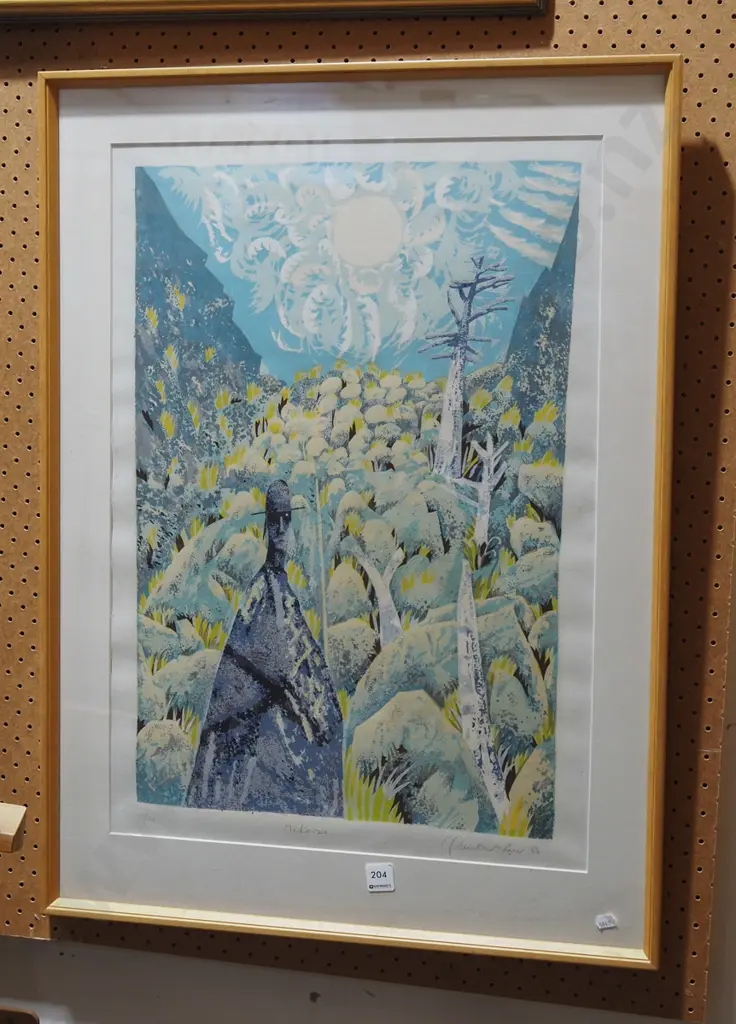 framed Quentin Roger '88 - ltd edition print - McKenzie Image 1++