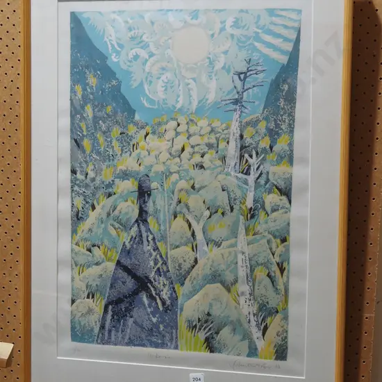 framed Quentin Roger '88 - ltd edition print - McKenzie