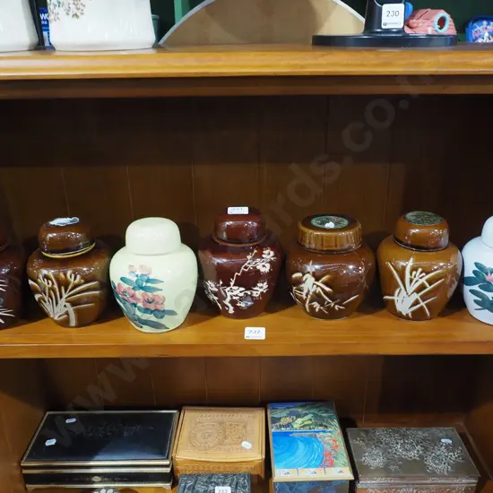7x ginger jars