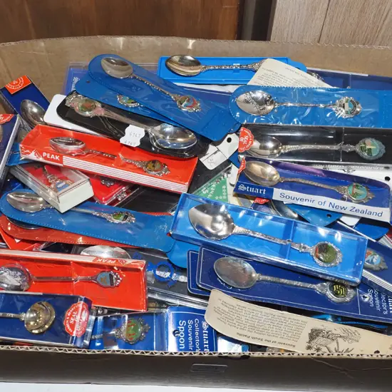 boxed souvenir teaspoons