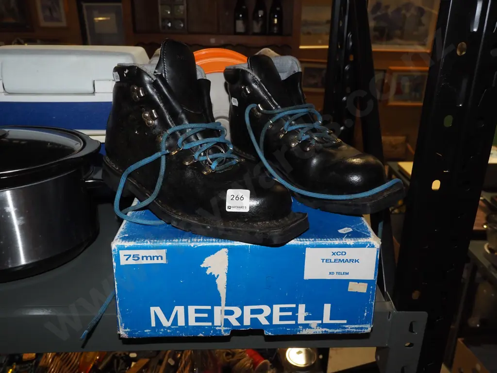 pair of Merrell telemark ski boots - unknown size Image 1++