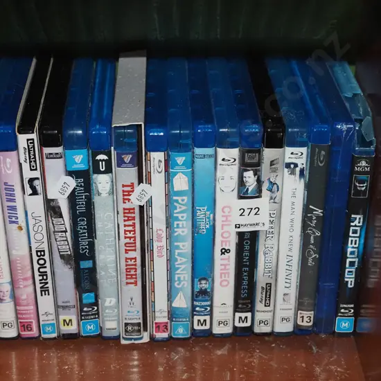 blue ray DVDs