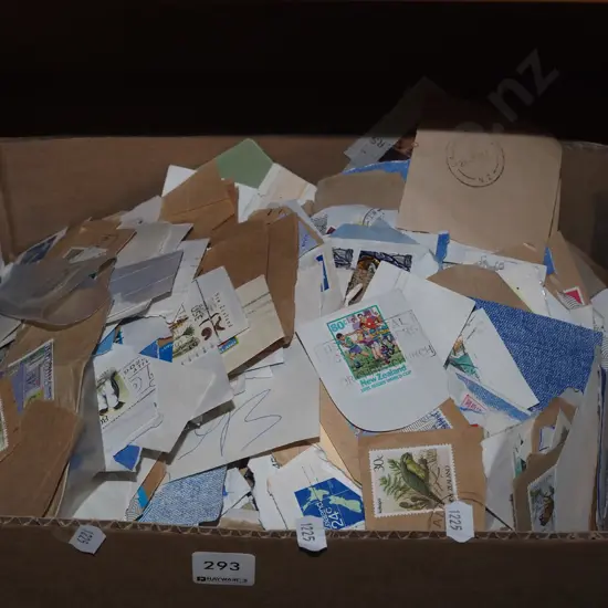 box of stamps