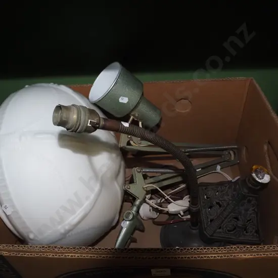box; lamp and other light fittings