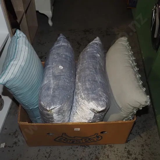 box of cushions