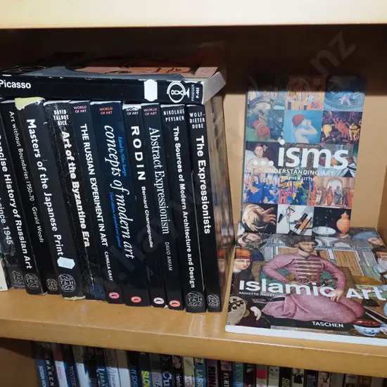 various art books