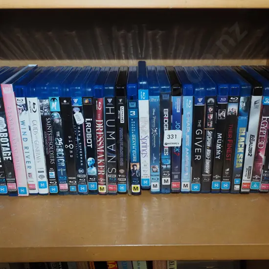 blue ray DVDs