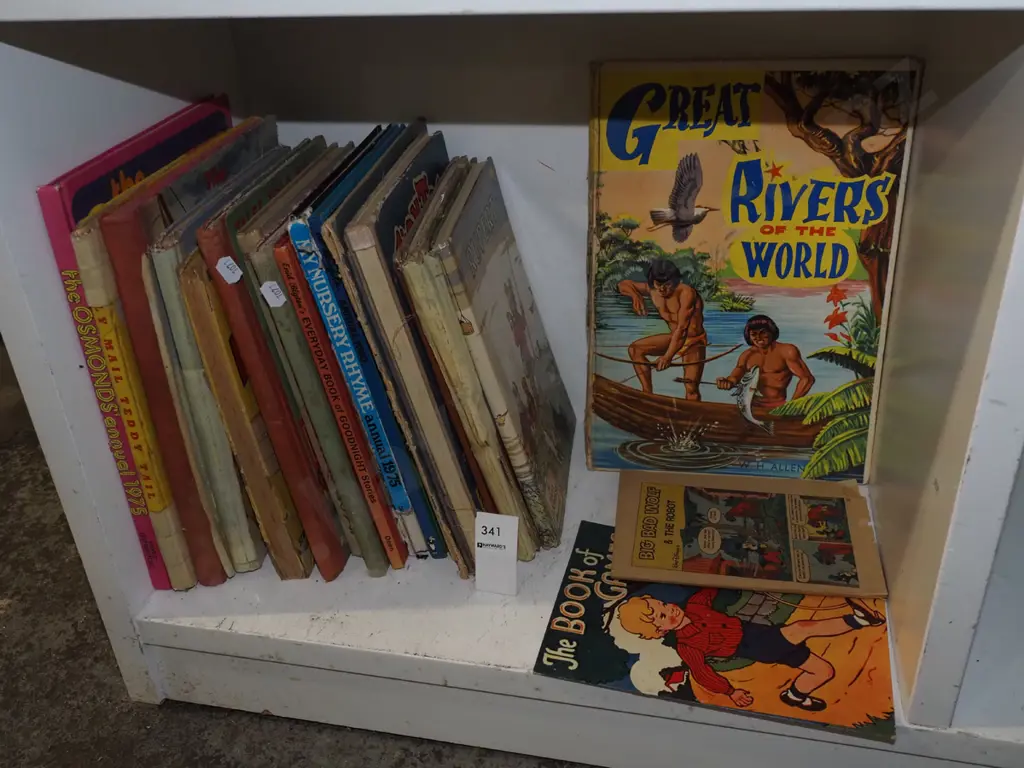 various vintage annuals and other books Image 1++