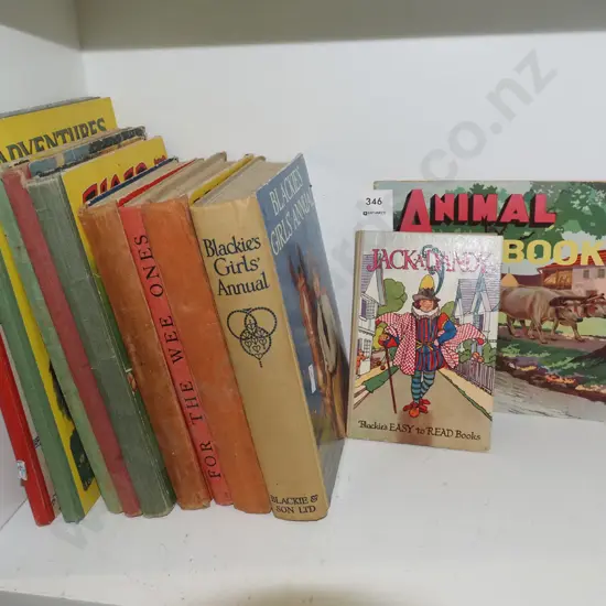 various vintage books