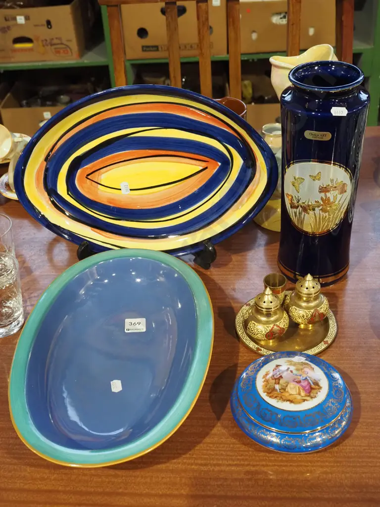 Temuka pottery bowls, Petra ceramics plate, Limoges etc Image 1++
