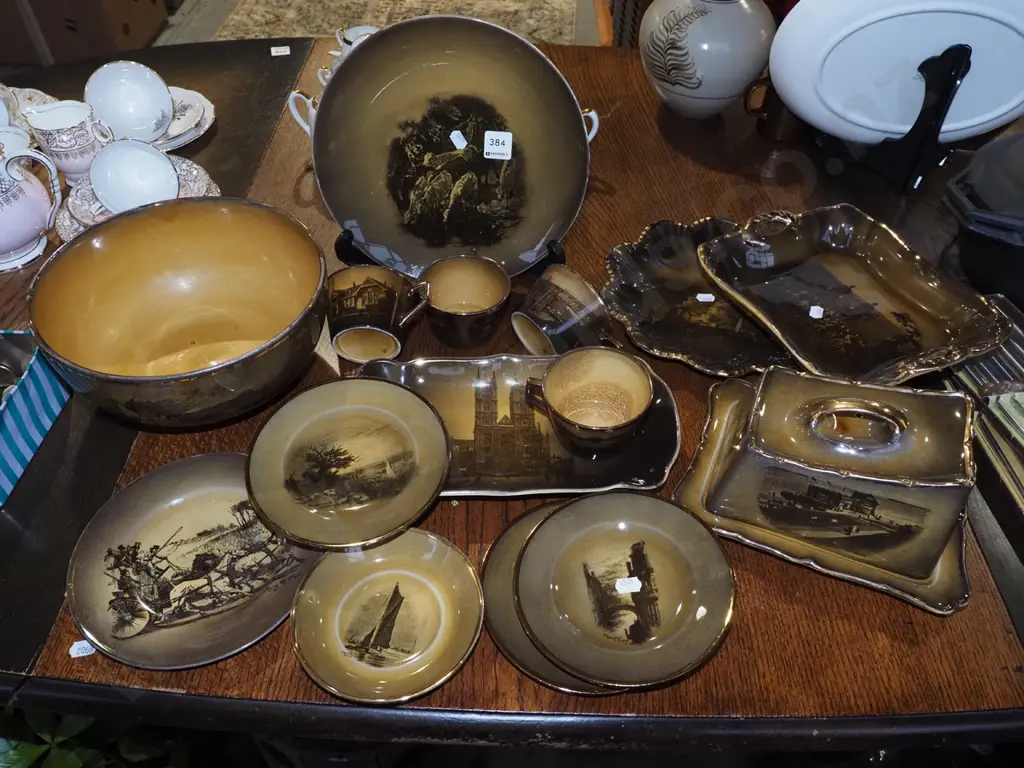 assorted Ridgeway Vista ware; plates, bowls,cups etc Image 1++