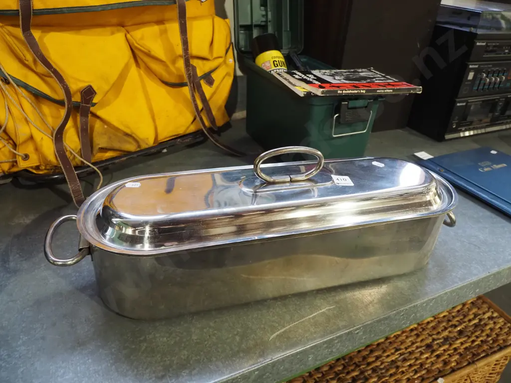 stainless steel fish steamer Image 1++