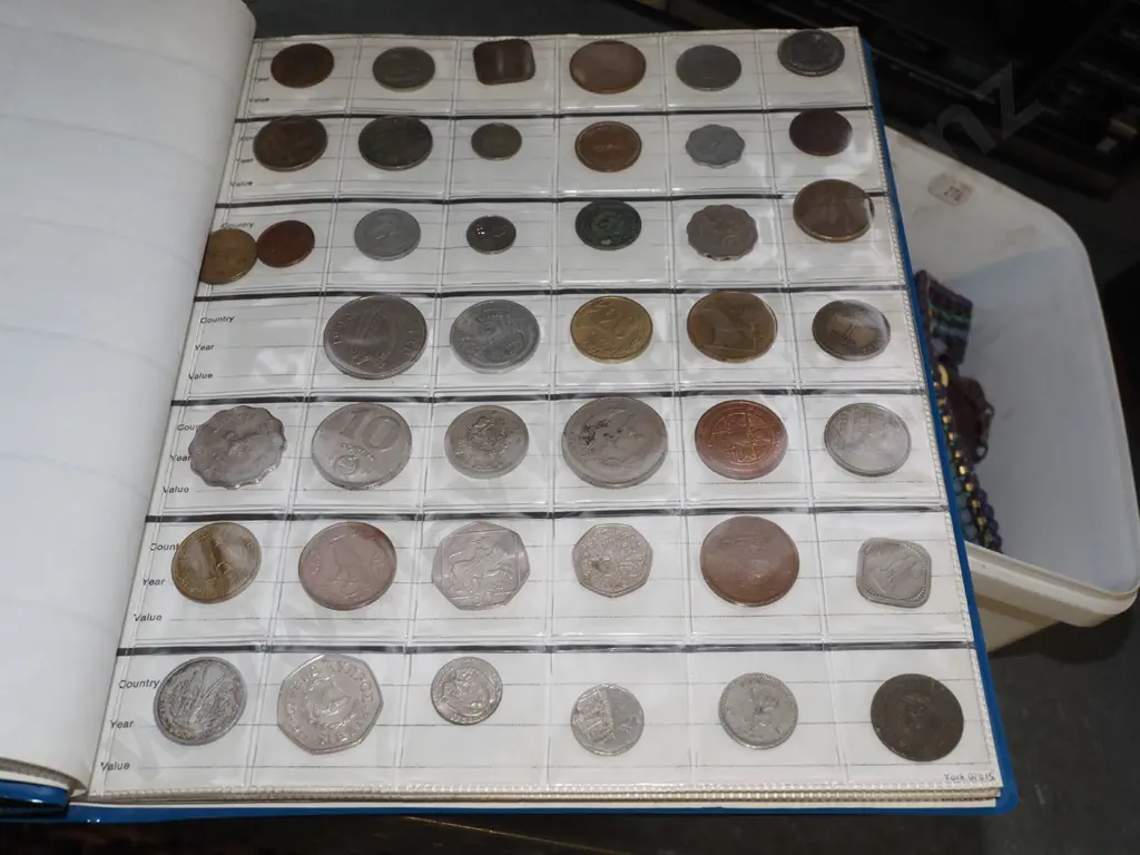 coin album and coins Image 1++