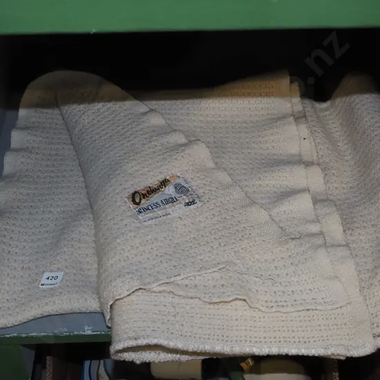 crochet woollen blanket