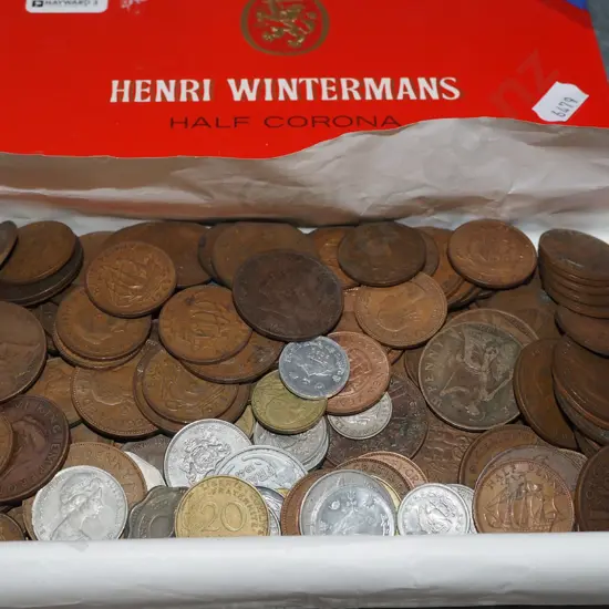 box of coins