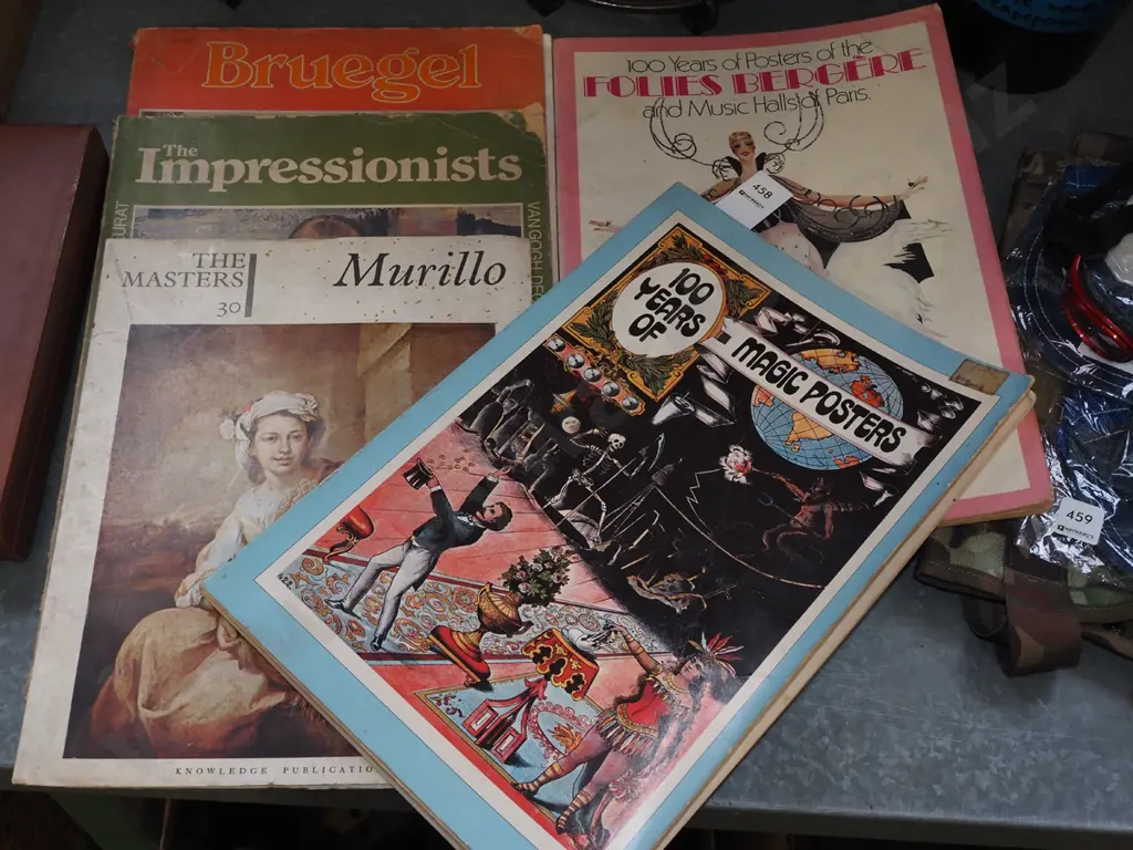 various art and poster books Image 1++