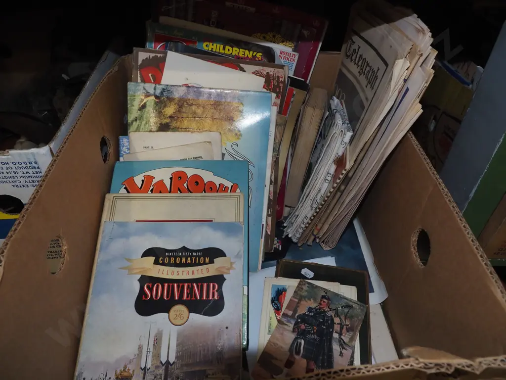 box; NZ publications, postcards etc Image 1++