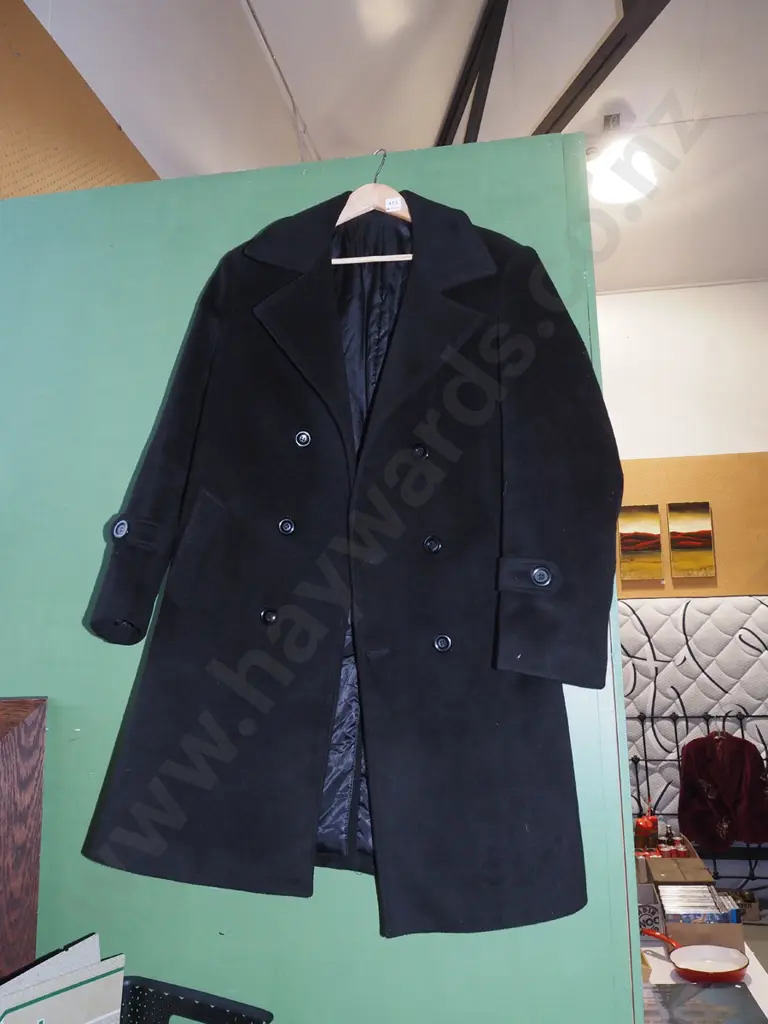 size XL black pea coat Image 1++